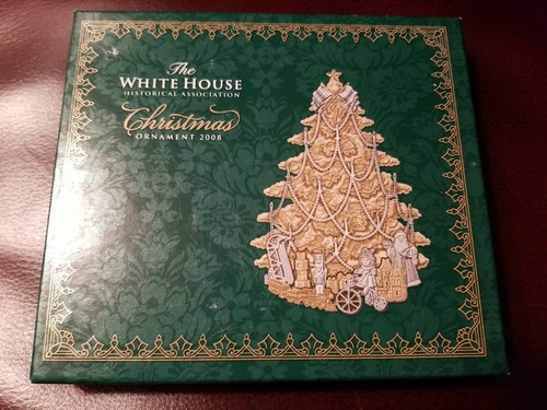 The 2008 White House Historical Association Christmas Ornament Harrison Tree NIB - Picture 5 of 7