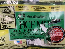 Health Care Facilities Aluminum HCF-MC Solid Cable Wire 12/2 W/Aluminum Ground