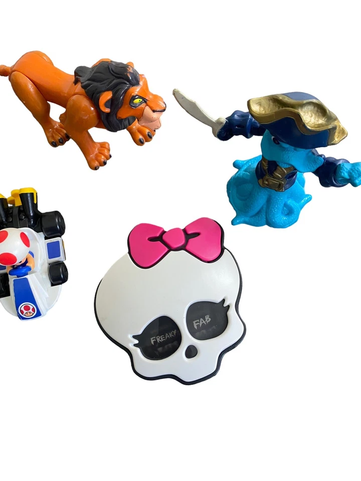 Mcdonalds Happy Meal Toys Mixed Lot Of 6 Monster High Lion King Ronin Pirates - Image 2 of 3