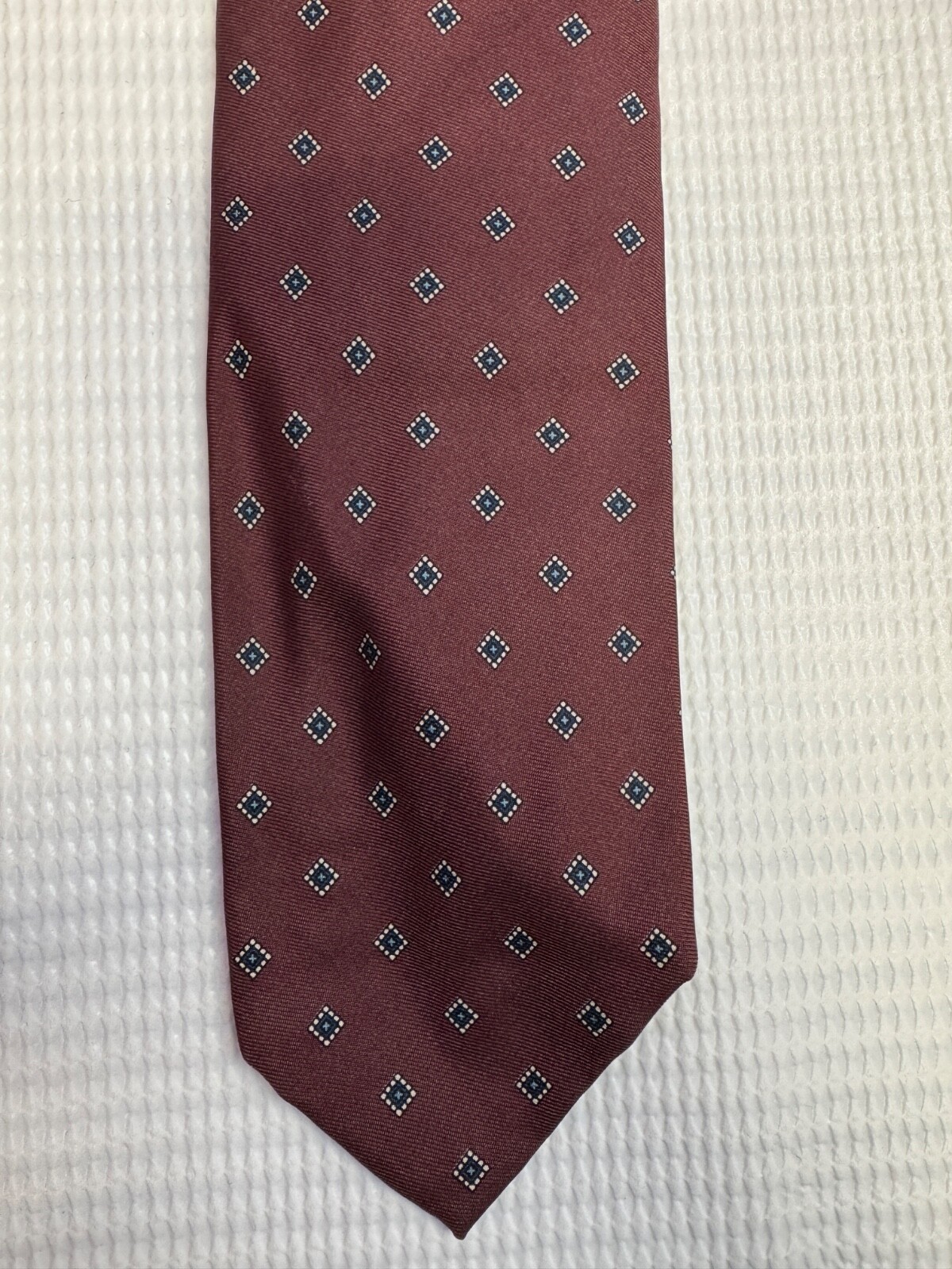 ROBERT TALBOTT Multicolor Geometric Silk Men's Tie - image 1