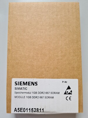 SIMATIC RACK PC 547B ERSATZTEIL SPEICHERMODUL 1GB DDR2 667, A5E01152811 NEU/OVP