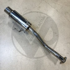 For Blox Racing 2.5 Inch Back Half Exhaust Section for 01-05 Honda Civic Coupe