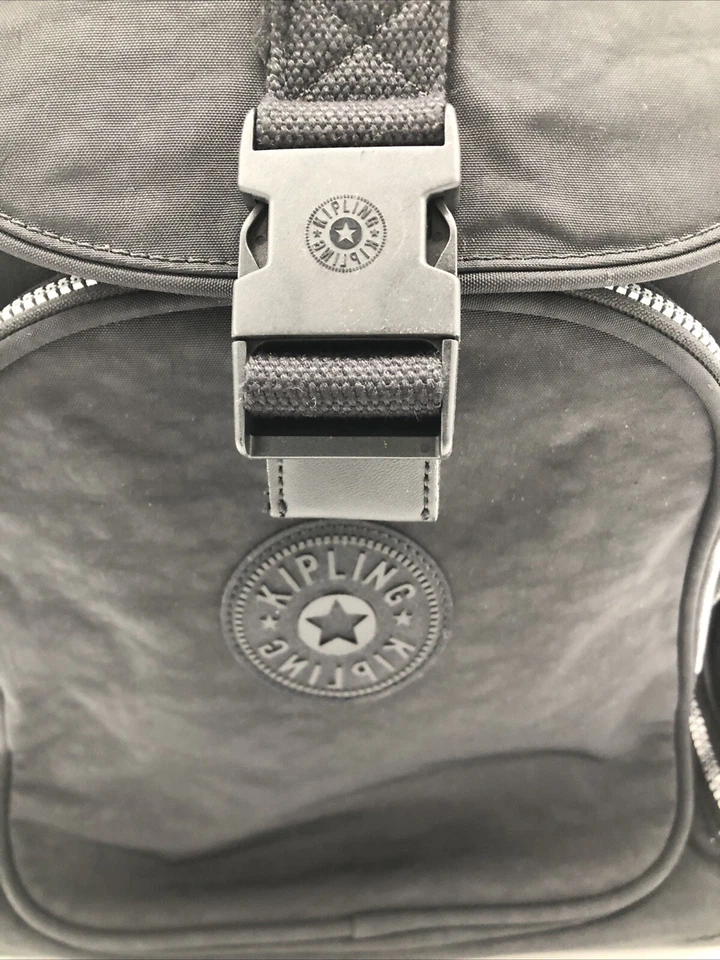 kipling rolling backpack WL 2027 Black - Image 3 of 4