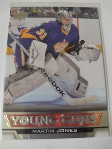 2013-2014 Upper Deck Young Guns Martin Jones #485 Rookie RC
