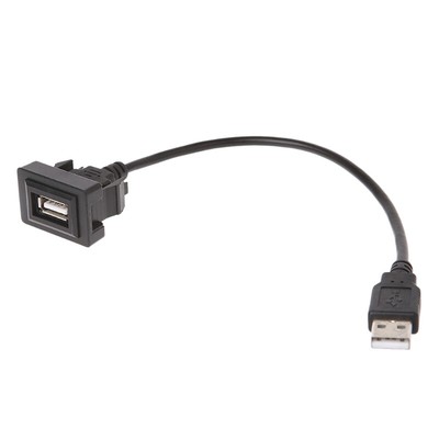 USB Port Cable 12-24V Cord Wire USB Charging Adapter for