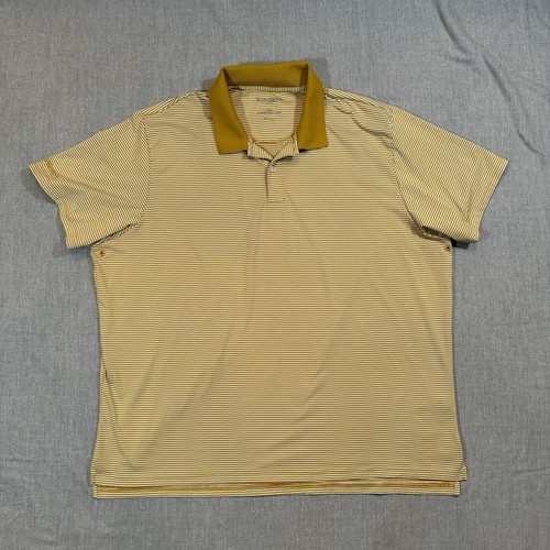 Bonobos Golf Shirt Men's XXL Polo Standard Fit Performance Striped Classic