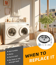 Upgraded 134503600 Dryer Belt  5303281153 Dryer Drum Bearing Kit Compatible ...