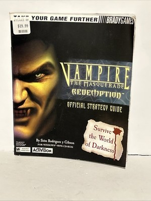 Brady Games Strategy Guide  Vampire - The Masquerade Redemption PC