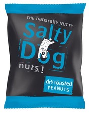 Salty Dog Dry Roasted Peanuts | Full Sleeve 24x45g