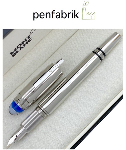 Montblanc Starwalker Metal FÜLlfederhalter Fountain Pen FüLler Id 132537 Neu Ovp-image