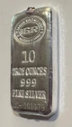 IGR ISTANBUL GOLD REFINERY 10 OUNCE .999 SILVER BAR Sealed SERIALIZED W/COA!