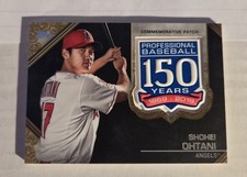 Shohei Ohtani 2019 Topps 150th Anniversary Commemorative Patch Gold 41/50 🔥 