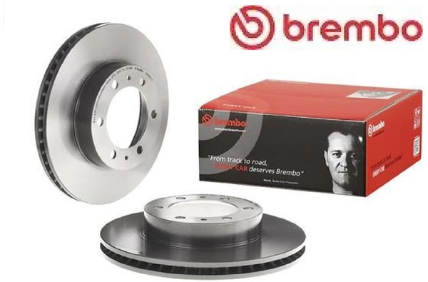 2X Bremsscheibe Brembo 09B46111 2 Bremsscheiben FüR Toyota-image