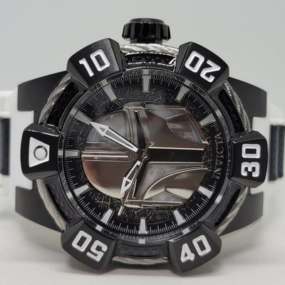 Invicta Star Wars Mandalorian Volt 52mm Auto Limited Edition Uhr 1977 Teile