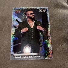 Andrade El Idolo Pyro 2022 Upper Deck AEW Card # 62