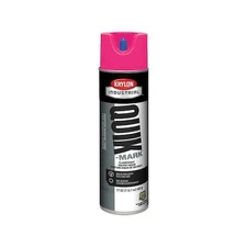 Krylon Industrial A03622007 Inverted Marking Paint, 17 Oz., Fluorescent Hot