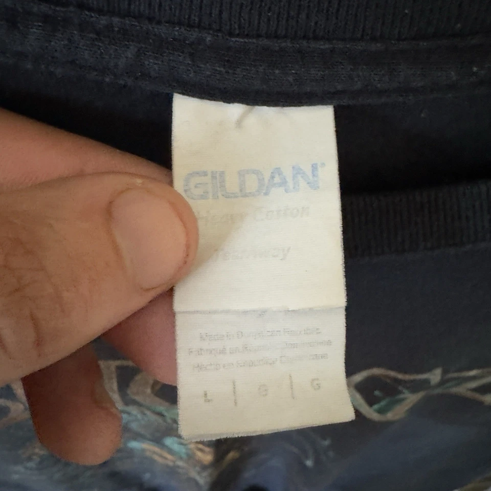 Meshuggah “The Violent Sleep of Reason” T-Shirt - Black XL Gildan Tag Metal Band - Image 3 of 4