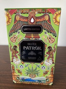Patron Tequila Silver Limited Edition Tin *EMPTY* Sergio “Checo” Perez F1 - 2023