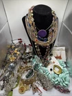 Huge Vintage to Now Rhinestone Costume Jewelry lot  42 Pcs some signed