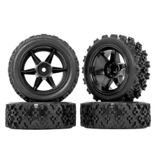 12mm Hex RC Wheels and Tires 1/12 1/14 1/16 1/18 RC Off Road Buggy Rally Whee...