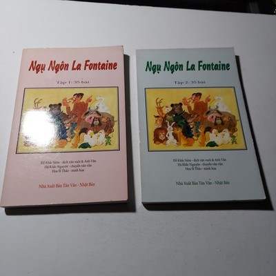 Ngu Ngon La Fontaine (2 cuon) Vietnamese Book Sach Viet Nam