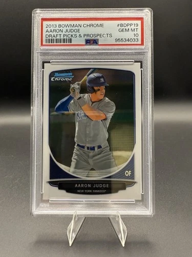 2013 Bowman Draft Picks & Prospects Chrome Aaron Judge #BDPP19 PSA 10