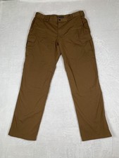 5.11 Tactical Stryke Pants Mens 38x34 Brown Ripstop Cargo Workwear Utility