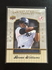 2008 Upper Deck Yankee Stadium Legacy #72 BERNIE WILLIAMS 1990-2000 Yankees SP