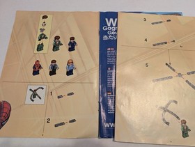 Lego 4856 Instruction Manual ONLY Spider-Man Doc Ock's Hideout. See Description