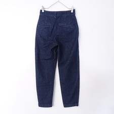 Atelier Naruse Cotton Denim Peg Top Pants Size 36