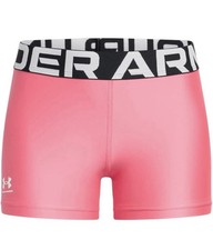Under Armour Youth Girls Pink HeatGear Shorty Athletic Shorts Size M