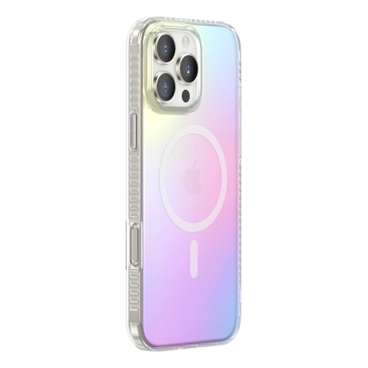 Coque iPhone 16 Pro Max multicolore en silicone antichoc - 2