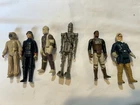 Lot Of 6 Vintage Star Wars Figures IG-88, Hoth Han , Lando Disguise