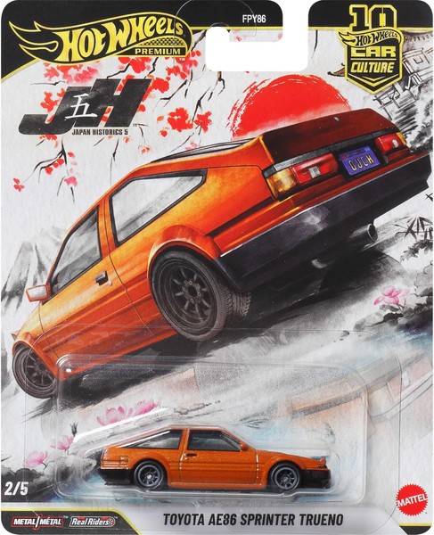Hot Wheels Car Culture Vehicle, Premium 1:64 Scale Die-Cast Toy Car (Us Import)-image