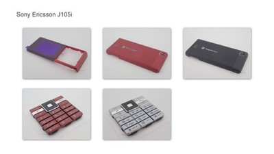Original Sony Ericsson J105i Naite Ersatzteile | Cover | Battery | Tastatur NEU