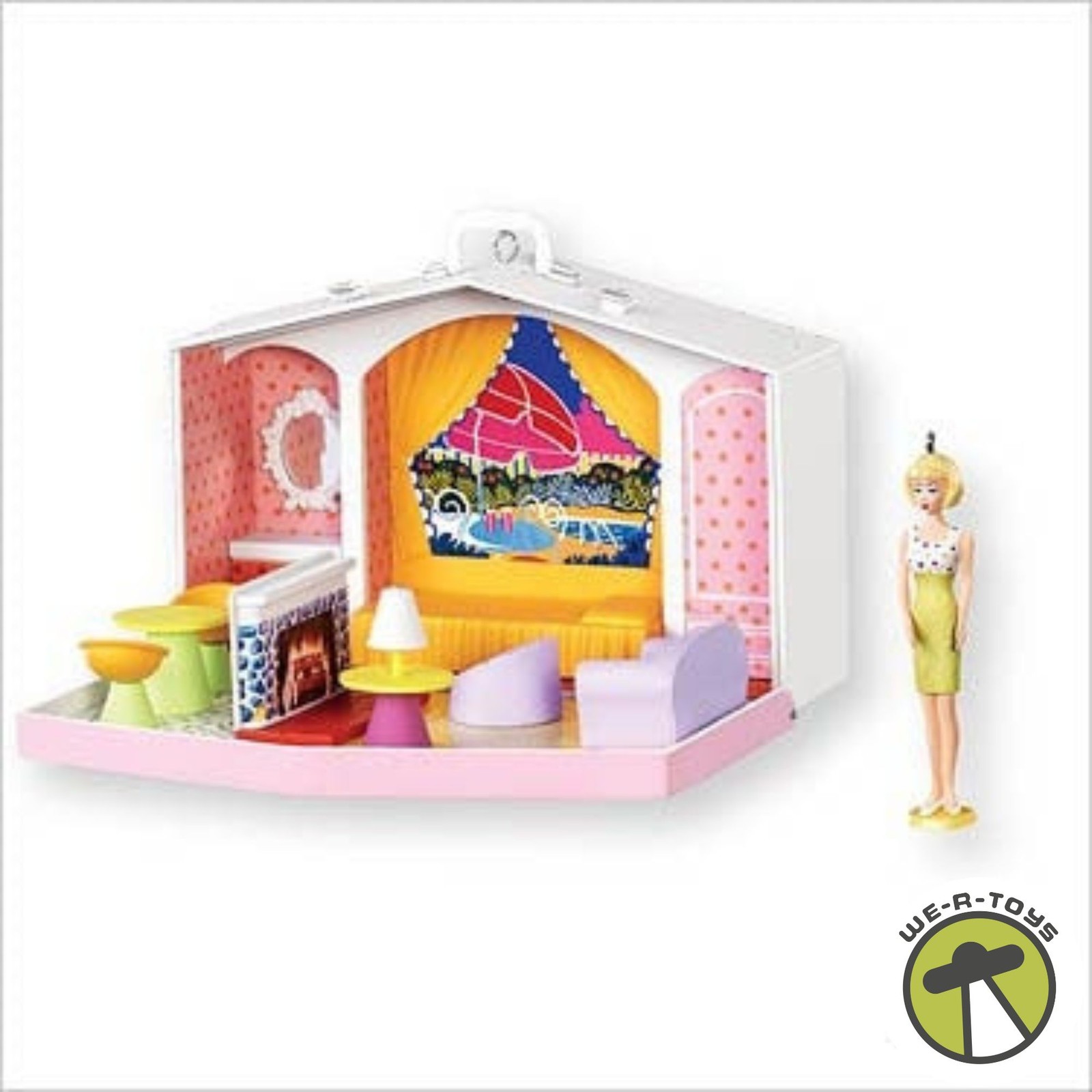Hallmark Barbie Family Deluxe House 2007 Keepsake Ornament QXI7267