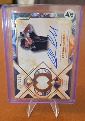2025 Topps Diamond Icons - Single Player Autographed Relics Corbin Carroll...