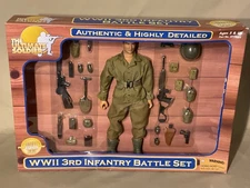 2000 Ultimate Soldier WWII 3rd Infantry Battle Set  New/Sealed  12" GI Joe Size
