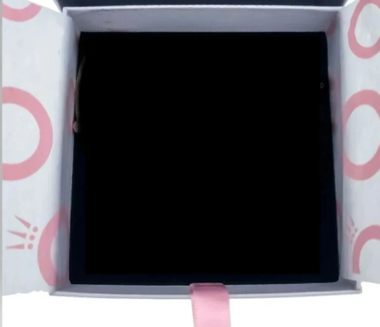 PANDORA CHARM BRACELET WITH GOLDEN PINK CRYSTAL SILVER FLORAL CHARMS & GIFT BOX - Image 4 of 4