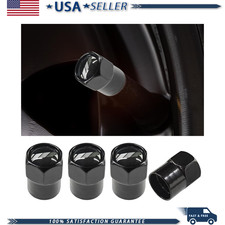 Metal Car Tire Valve Stem Caps 4pcs Aluminum Alloy Corrosion Resistcolor Black Metal Car Tire Valve Stem Caps 4pcs Aluminum Alloy Corrosion Resistcolor Black
