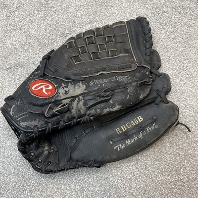 Rawlings Ken Griffey Jr. RBG46B Baseball Glove 12.5 '' RHT Black Leather