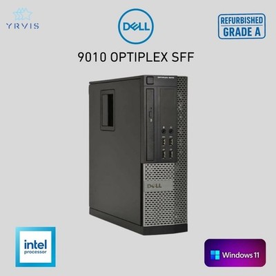 DELL 9010 SFF INTEL RAM 8/16/32GB SSD 256/512/1000 WIN 11 PRO GENERALÜBERHOLT