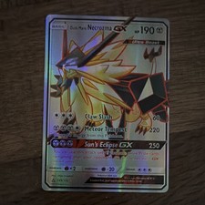 Pokémon Dusk Mane Necrozma GX Ultra Beast Full Art Holo SM Ultra Prism 145/156 on eBay