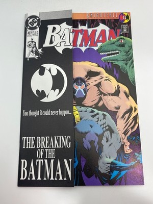Batman #497 - Knightfall Saga 11 - The Broken Bat [Paperback] Doug Moench 1993