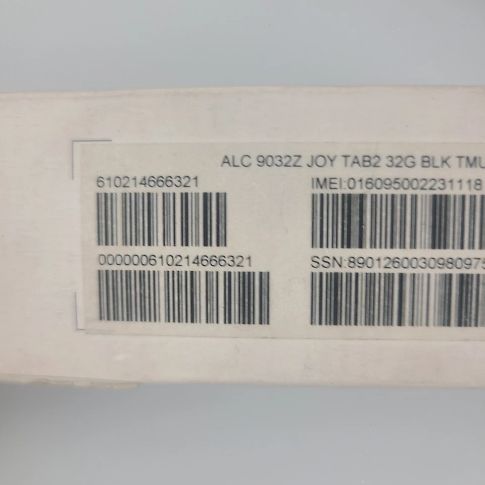 Alcatel Joy TAB 2 8" 32GB Wi-Fi 4G LTE Tablet 9032Z - NEW - Image 3 of 4
