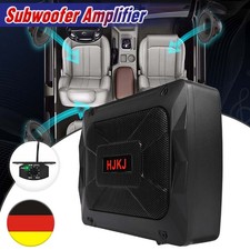 6*9" 1200 Watt Untersitz-Aktiv-Subwoofer + Kabelset Auto Verstärker Lautsprecher
