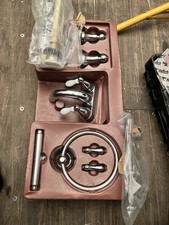 Price Pfister Classic Centerse Bathroom Sink Faucet Chrome w/accessories