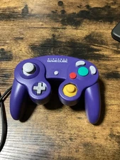 Nintendo GameCube Controller Indigo Purple, OEM Genuine