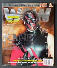 December 1999 WOW World Of Wrestling Magazine Vol 1 #8 w/Kane Cover NEWSSTAND!