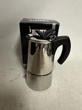 Bialetti Musa Coffee Espresso Maker - 4 Cups - Stainless Steel